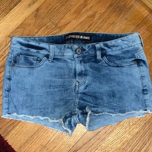 Express Denim Shorts